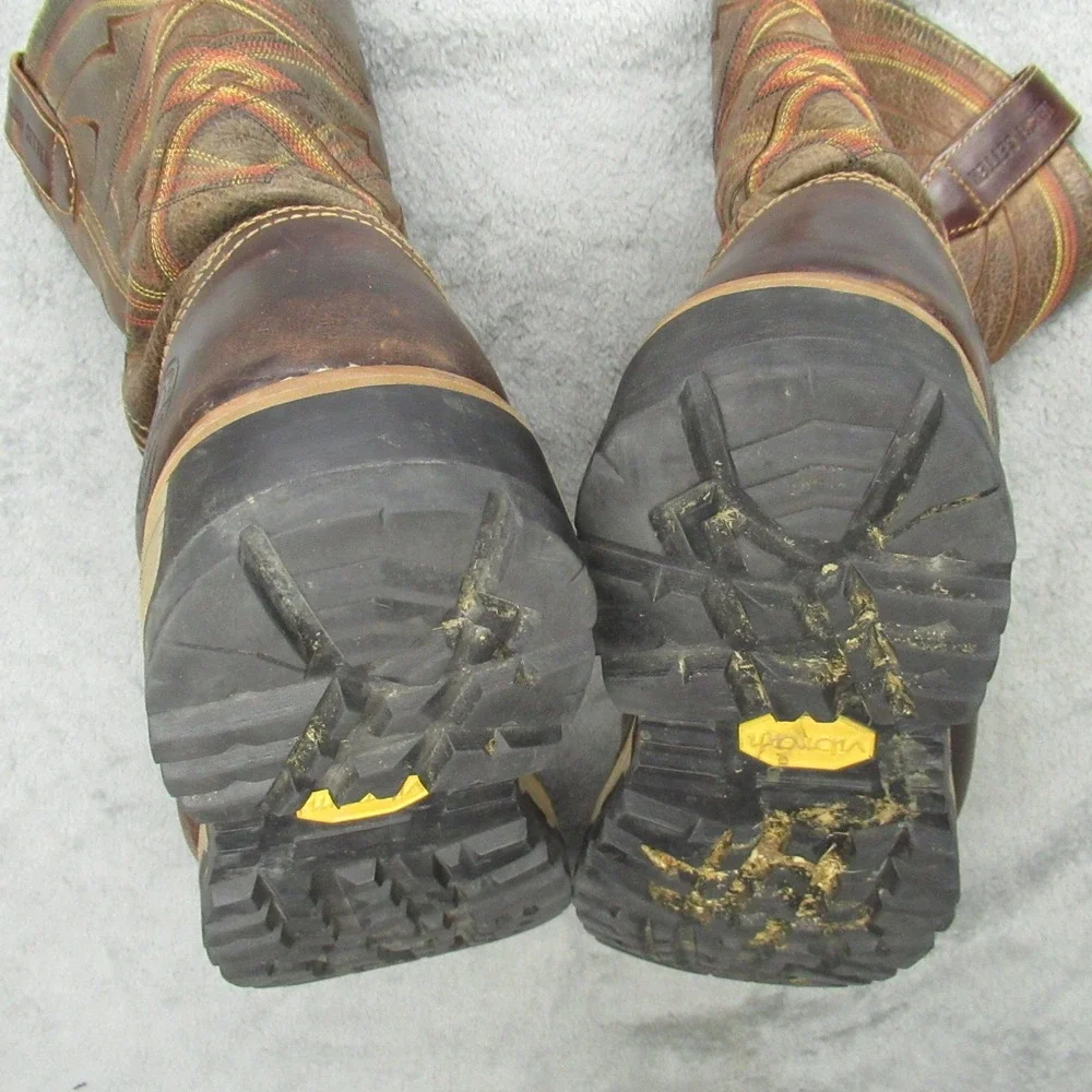 Irish Setter Work Boots Mens 10.5 D EH Marshall Rugged Western‎ Red Wing Pull On